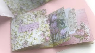 Fun Mini Album Flip book Tutorial using 4x6 or Paper Scraps SCRAP BUSTER