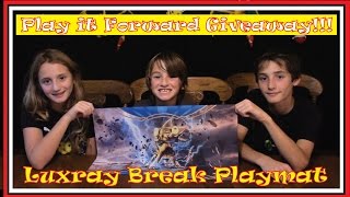 STEAM SIEGE POKEMON PACK OPENING  |  A PACK A DAY #93  |  LUXRAY BREAK TCG PLAYMAT GIVEAWAY!!!