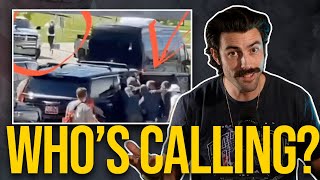 Who was Charlie's chief of staff and who was he calling?