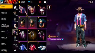 GANHEI UMA CONTA RARA DE 4500$ REAIS NO FREE FIRE! OBRIGADO GARENA ♥️
