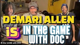 DAMARI ALLEN A TOP HIGH SCHOOL WIDE OUT CLASS OF 2028 TALKS with DOC #inthegamewithdoc #damariallan