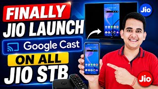 How to Screencast In Jio Set Top Box | Screen mirror | Jio Launch Google Cast Feature On All Jio STB