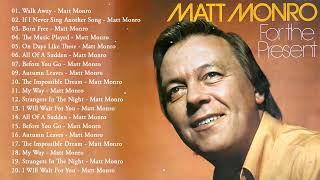 Matt Monro Greatest Hits 2023 - Best Songs of Matt Monro Playlist
