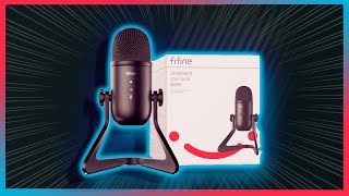 FIFINE K678: O MELHOR MICROFONE BOM E BARATO QUE VOCÊ PODE COMPRAR! (Unboxing e Testes )