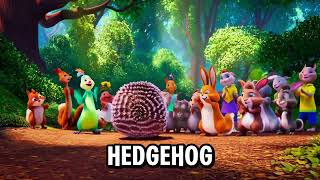 Hedgehog Roll and Rock | Fun Animal Song for Kids | Sing & Dance with The Animal Channimal