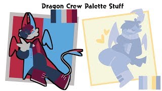OC Speedpaint- Dragon Crew palette challenge