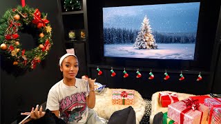 Coziest Christmas Movie Night Ever ✨🎄 |  * Vlogmas day 19 *