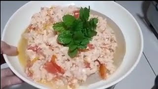 LETS COOK SCRAMBLED EGGS IN TOMATOES 🍅 BEST FOR BREADS #eggrecipes #cooking