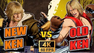 FATAL FURY COTW SF6 Ken VS Classic Ken - 4K 60FPS