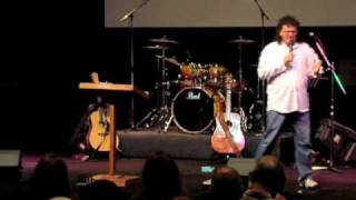 Prophet Musician teaching 'It's all about Jesus - laying it down' Stephen Bennett 2007