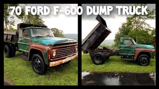 Our New 1970 Ford F-600 Dump Truck
