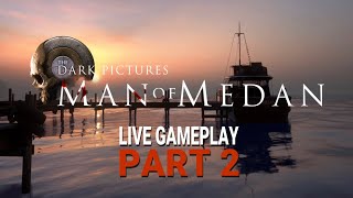 Man of Medan On Xbox Series X!  Live Gameplay PT2!!!