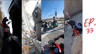 Grom Fails; Cool Tricks on Talaria E-Bike; Tandems on Quad || EP.33