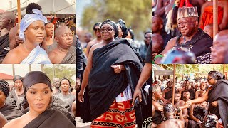 Beautiful!😍Mansonkwantahemaa,Kokofuhemaa& Agonahemaa Suprised Otumfuo&Lady Julia with their Dance!