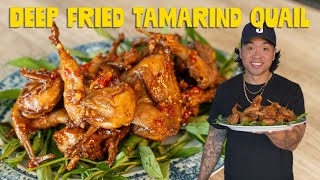 The Vietnamese Drinking Snack Everyone Needs to Try: Chim Cut Rang Me / Tamarind Quail Recipe