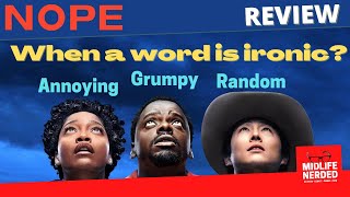 NOPE - Spoiler Review of a Sci-Fi, Horror, Western - Dir. Jordan Peele