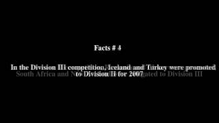 2006 Men's World Ice Hockey Championships Top # 5 Facts