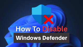 How to Disable Windows Defender in Windows 10 / 11 (2025)