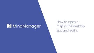 MindManager Minutes: How to open and edit a map in the Microsoft Teams desktop app