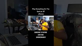 Piano Going Crazy #moneondabeat #musicproduction #musicproducer