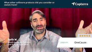 OneCause Review: OneCause - super easy to use