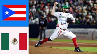 Mexico vs Puerto Rico  GAME Highlights | Feb 1, 2026 | Caribbean Baseball Series Today