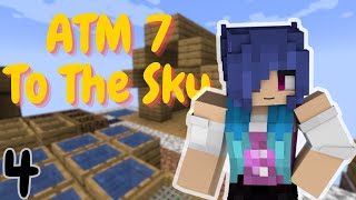 Beezy bee progress | Ep4 | Potato Cove | ATM7 To the sky | A sky block series