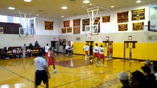 Tyler Ennis Throw Down From Isaiah Briscoe's Bowling Ball Pass At 2012 NIKE IS8 Fall Classic Finals