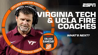 UCLA & Virginia Tech Fire Their Coaches: What's Next? | College GameDay Podcast