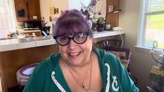 FlossTube #310 - I am trying out another new filming spot and a new crochet technique.