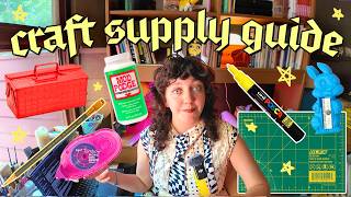 79 craft supplies that I would sell my soul for (& some that i wouldn't .𖥔 ݁)