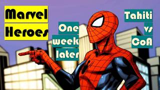 My First Week Back in Marvel Heroes (Tahiti vs CoA)