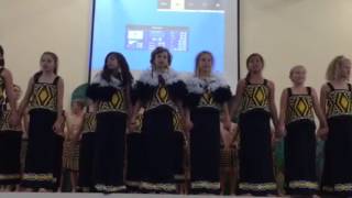 Torbay School kapahaka -Areruia or Hallelujah