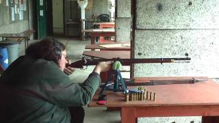 Loading and shooting a 577 Enfield