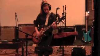 Brandi Paige ripping it up at Palmyra Studios