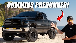 We Built The Craziest Off-Road Cummins PreRunner Truck EVER!!!! BIG JUMP CERTIFIED!!!