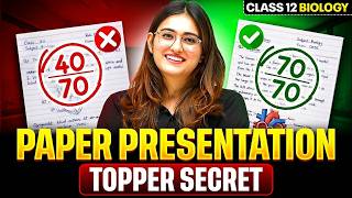 Class 12 Biology 70/70 Topper Answer Writing Tips 🔥 | CBSE Boards 2026 | Aarushi Ma’am