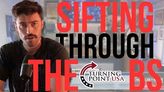 TPUSA Fires Back- Compares Us All to Drug Addicts for Wanting Answers- Clip