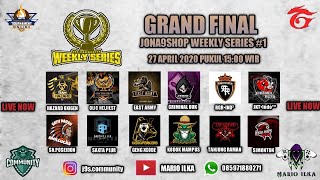 GRAND FINAL JONA9SHOP WEEKLY SERIES 1