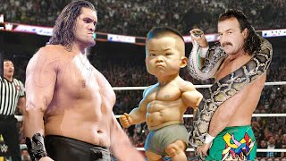 Great Khali vs Baby Jake Snake Roberts Match
