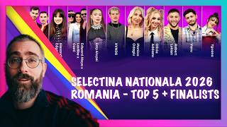 SELECTIA NATIONALA 2026 ROMANIA FINALISTS + My TOP 5