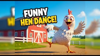 Funny Hen Dance 🐔💃 | Cutest Chicken Dance Ever 😂