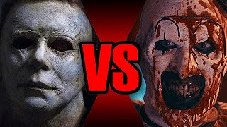 Michael Myers vs Art The Clown is VERY Close..