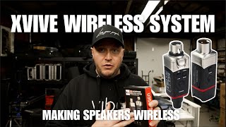Xvive U35 Microphone Wireless System Test | Making Speakers Wireless