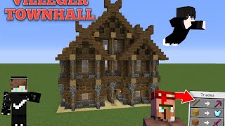 MAKING TOWNHALL IN THIS FRIENDLY MINECRAFT SMP