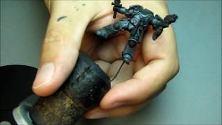 Primaris Space Wolves SM  painting trailer.