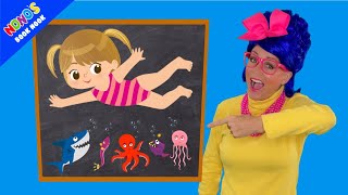Kid's Book Read Aloud: Kairi Goes Swimming In The Ocean | I’m swimming in the ocean Yaya and Nono