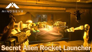 MINDSEYE - How To Get The Alien Rocket Launcher (Secret Weapon Location)