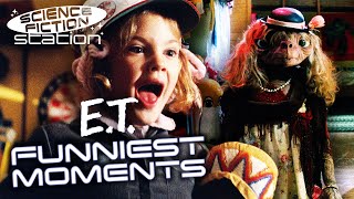 E.T.’s Funniest Moments & Classic Scenes | E.T. (1982) | Science Fiction Station