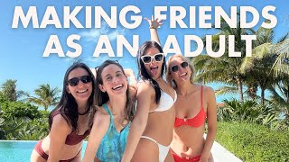 How I made friends as an adult after moving (EXACTLY what I did + my tips) | The Real Stuff